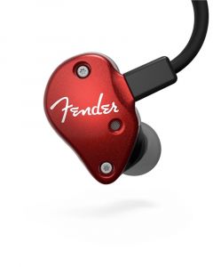 Fender FXA6 Pro In-Ear Monitors. Red
