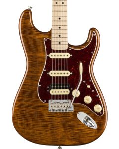 Fender Rarities Collection Flame Maple Top Stratocaster Electric Guitar Golden Brown