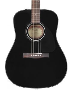 Fender CD60-BLK Acoustic Guitar with case BLACK