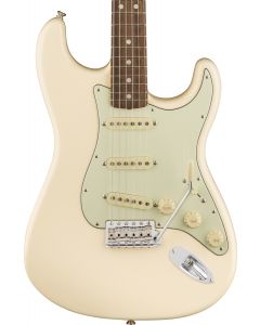 Fender American Original '60s Stratocaster Electric Guitar. Rosewood FB, Olympic White