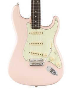 Fender American Original '60s Stratocaster Electric Guitar. Rosewood FB, Shell Pink