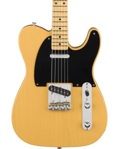 Fender American Original '50s Telecaster Electric Guitar. Maple FB, Butterscotch Blonde