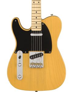 Fender American Original '50s Left Handed Telecaster Electric Guitar. Maple FB, Butterscotch Blonde