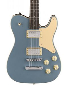 Fender Limited Edition Troublemaker Tele Deluxe Electric Guitar Ice Blue Metallic