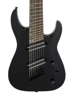 Jackson X Series Dinky Arch Top DKAF8 MS Electric Guitar. Laurel FB, Multi-Scale, Gloss Black