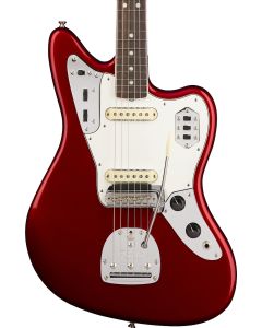 Fender American Original '60s Jaguar Electric Guitar. Rosewood FB, Candy Apple Red