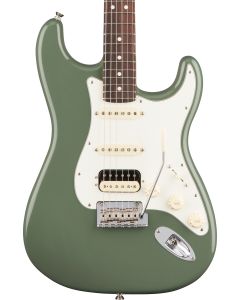 Fender American Pro Stratocaster HSS ShawBucker Electric Guitar. Rosewood FB, Antique Olive