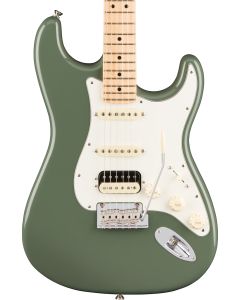 Fender American Pro Stratocaster HSS ShawBucker Electric Guitar. Maple FB, Antique Olive