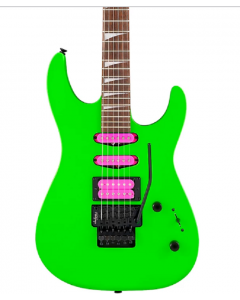 Jackson X Series Dinky DK3XR HSS Electric Guitar. Laurel Fingerboard, Neon Green