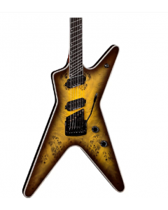 Dean ML SEL Multiscale Electric w/ Kahler Tremolo. Satin Natural Black Burst