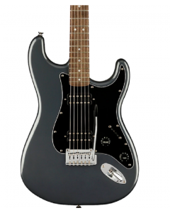 Squier Affinity Stratocaster HH Electric Guitar Charcoal Frost Metallic