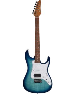 Ibanez Standard AZ22S1FTXB Electric Guitar - Transparent Turquoise Burst TGF11