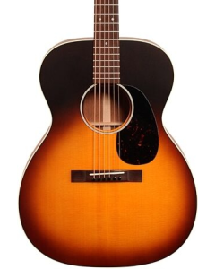 Martin 000-17 Acoustic Guitar. Left Handed Whiskey Sunset w/SS TGF33