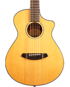 Breedlove Pursuit Companion CE Acoustic Electric Guitar. Red Cedar-Mahogany