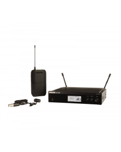 Shure BLX14R/W85-J11 Wireless Rack-Mount Presenter System with WL185 Lav Mic. J11 Band