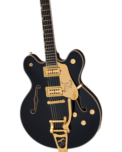 Gretsch Falcon Center Block LTD Electric Guitar with String-Thru Bigsby and Gold Hardware, Ebony Fingerboard, Midnight Sapphire