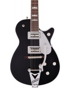 Gretsch G6128T-89 Vintage Select '89 Duo Jet w/ Bigsby Electric Guitar. Rosewood Fingerboard, Black