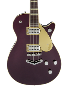 Gretsch G6228 Players Edition Jet BT with V-Stoptail Electric Guitar. Rosewood FB, Dark Cherry Metallic