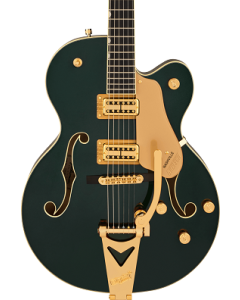 Gretsch Synchromatic Nashville Hollow Body Single-Cut Guitar with Bigsby, Ebony Fingerboard, Cadillac Green