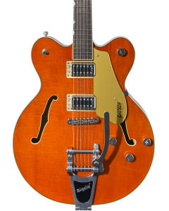 Gretsch G5622T Electromatic Center Block with Bigsby Electric Guitar Orange Stain
