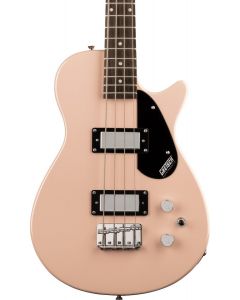Gretsch G2220 Electromatic Junior Jet Bass II Short-Scale Electric Guitar Shell Pink