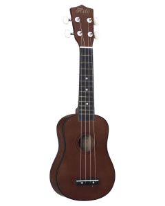 Hilo 2651 Soprano Ukulele. Dark Mahogany