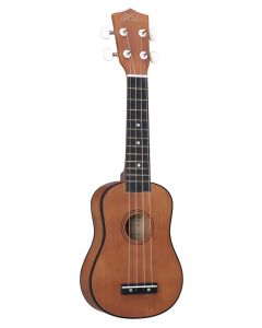 Hilo 2657 Soprano Ukulele. Light Mahogany Matte Finish