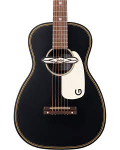 Gretsch G9520E Gin Rickey Acoustic/Electric Guitar. Walnut Fingerboard, Smokestack Black
