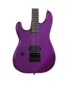 Schecter Danskimo-6 Electric Guitar. Left Handed Purple Sparkle.  TGF33