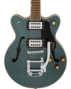 Gretsch G2655T Streamliner Center Block Jr. Double-Cut Guitar with Bigsby, Laurel Fingerboard, Gunmetal
