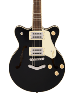 Gretsch G2655 Streamliner Center Block Jr. Double-Cut Guitar with V-Stoptail, Laurel Fingerboard, Black