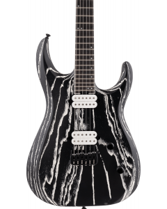 Jackson Pro Series Dinky DK Modern Ash HT6 Electric Guitar. Ebony Fingerboard, Baked White