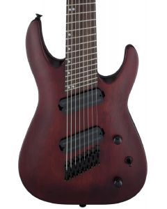Jackson X Series Dinky Arch Top DKAF8 MS Electric Guitar. Laurel FB, Multi-Scale, Stained Mahogany