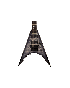 Jackson Pro Series Signature Corey Beaulieu King V KV7Q Electric Guitar. Ebony Fingerboard, Transparent Black TGF33