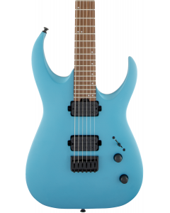 Jackson Pro Series Signature Misha Mansoor Juggernaut HT6 Electric Guitar. Caramelized Maple FB, Matte Blue Frost