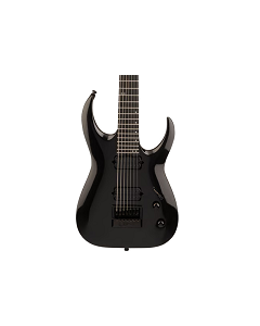 Jackson Pro Series Signature Misha Mansoor Juggernaut ET7 Electric Guitar. Ebony Fingerboard, Metallic Black TGF33