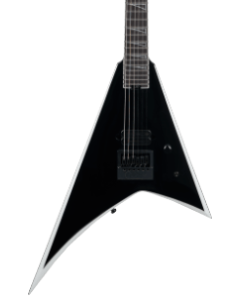 Jackson Pro Plus Series Signature Christian Andreu Rhoads RR24 EVTN Electric Guitar. Ebony Fingerboard, Black with White Bevels