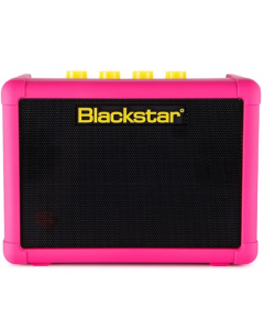 Blackstar FLY 3 Neon Series 2-Channel 3W Mini Guitar Amplifier Neon Pink