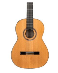 Ortega M4CS Solid Wood Acoustic Guitar. Cedar Top Spanish Heel