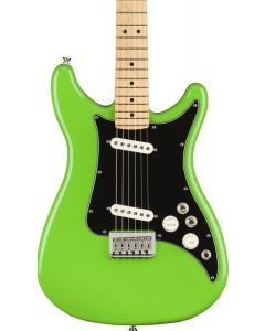 Fender Player Lead II Electric Guitar Maple FB, Neon Green