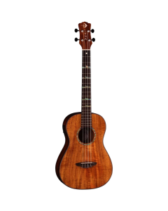 Luna UKE HTB KOA Acoustic Electric Baritone Ukulele. Koa, High Tide