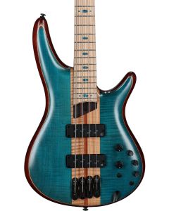 Ibanez SR1420BCGL Premium 4-string Electric Bass Guitar - Caribbean Green Low Gloss