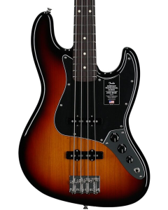 Fender American Professional Classic Jazz Electric Bass. Rosewood Fingerboard, 3-Color Sunburst TGF33
