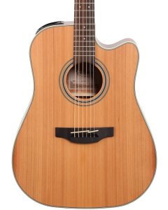 Takamine GD20CE NS Dreadnought Cutaway Acoustic Electric Guitar. Natural Satin