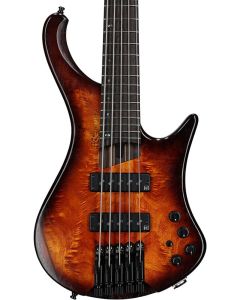 Ibanez EHB1505S DEL Headless 5 String Electric Bass. Dragon Eye Burst Low Gloss with Bag