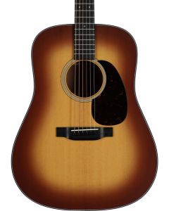 Martin D-28 Satin Dreadnought Acoustic Guitar Amberburst