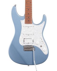 Ibanez AZ2204 ICM Prestige Electric Guitar. Ice Blue Metallic with Case