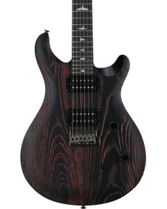 PRS SE Swamp Ash CE24 Sandblasted Limited Edition Electric Guitar - Sandblasted Red