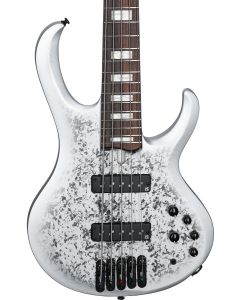 Ibanez 25th-anniversary BTB Standard 5-string Electric Bass Guitar Silver Blizzard Matte