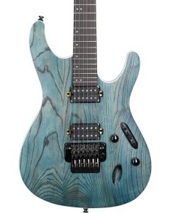 Ibanez Standard S520AHOBF Electric Guitar - Cosmic Blue Stained